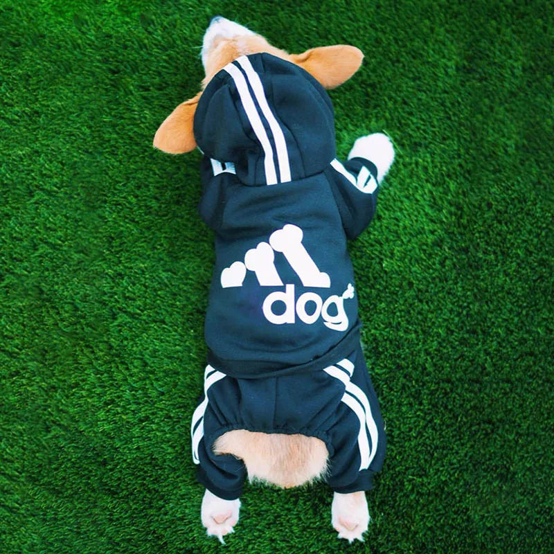 Pet Clothes French Bulldog Dog Costume Pet Jumpsuit Pug Pets Dogs Clothing for Small Medium Dogs Puppy Outfit Hooded sweatshirt